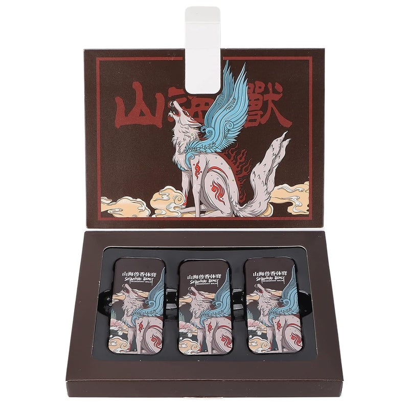 woobles 3 X 15g Solid Perfume Safe Reliable Refreshing Portable Neutral Long Lasting Balm Solid Perfume for Travel Gift For Family And Friends - Image 1